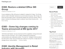 Tablet Screenshot of petestilgoe.com